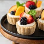 Mini Fruit Tarts with Mascarpone Cream and Fresh Fruit Recipe
