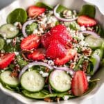Strawberry Spinach Salad with Feta Recipe