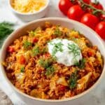 Unstuffed Cabbage Roll Skillet Recipe