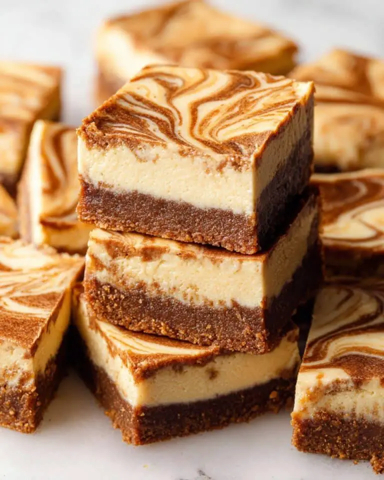 Sweet Potato Swirl Maple Cheesecake Bars Recipe