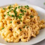 Crockpot Buffalo Chicken Mac and Cheese Recipe