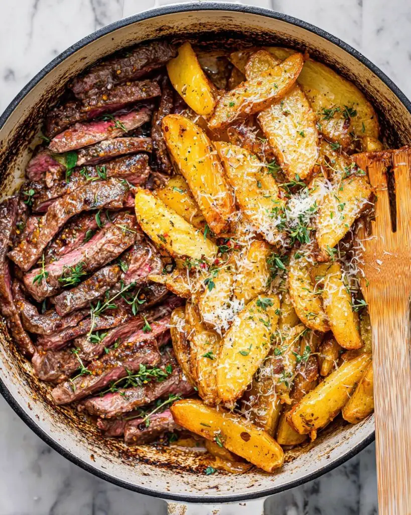 Steak and Potatoes Skillet Recipe