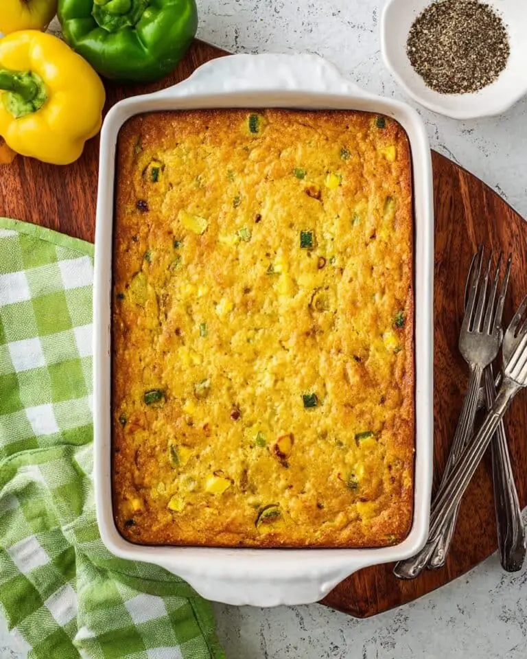 Cornbread & Squash Dressing Recipe