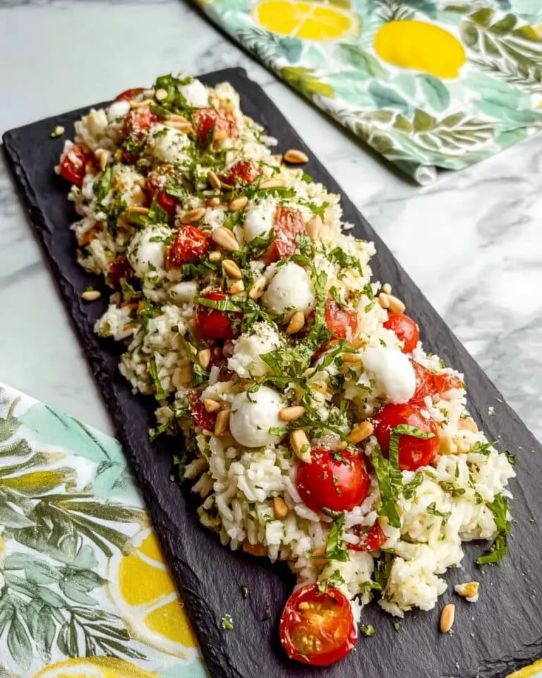 Pesto Orzo Salad Recipe