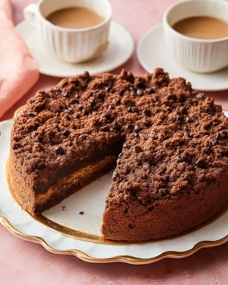 Chocolate Coffee Cake with Rich Cocoa Streusel Recipe