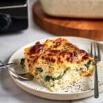 Air Fryer Chicken Alfredo Lasagna Recipe