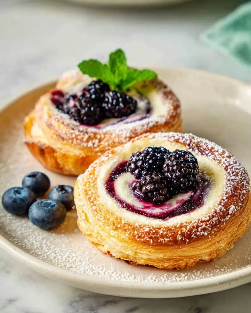 Blueberry Cream Cheese Pastries Recipe