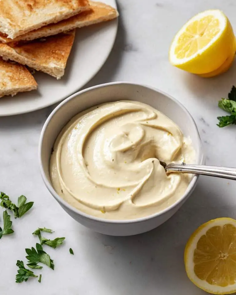 Garlic Tahini Sauce Recipe