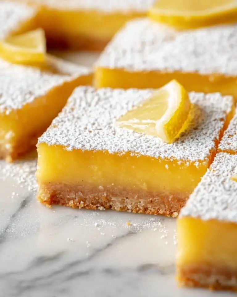 Easy Meyer Lemon Bars Recipe