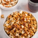 Healthy Caramel Nut Popcorn Recipe
