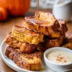 Banana Foster French Toast Sticks in the Air Fryer Recipe