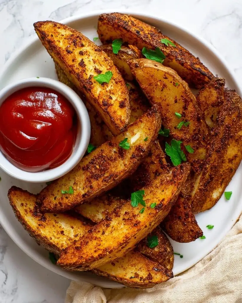 Air Fryer Potato Wedges Recipe