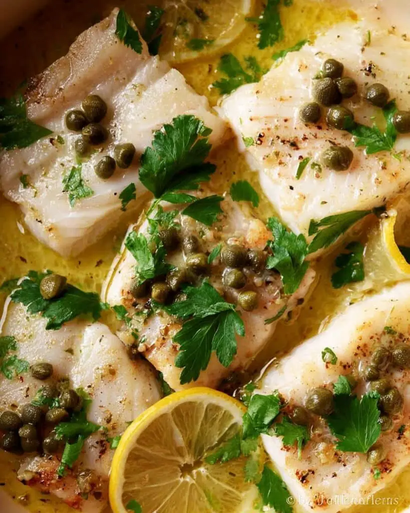 Lemon Caper Cod Recipe