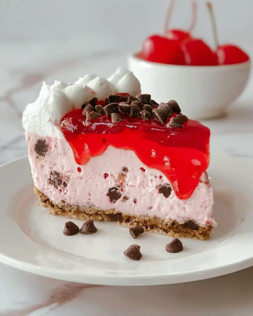 Cherry Chip Cheesecake Recipe