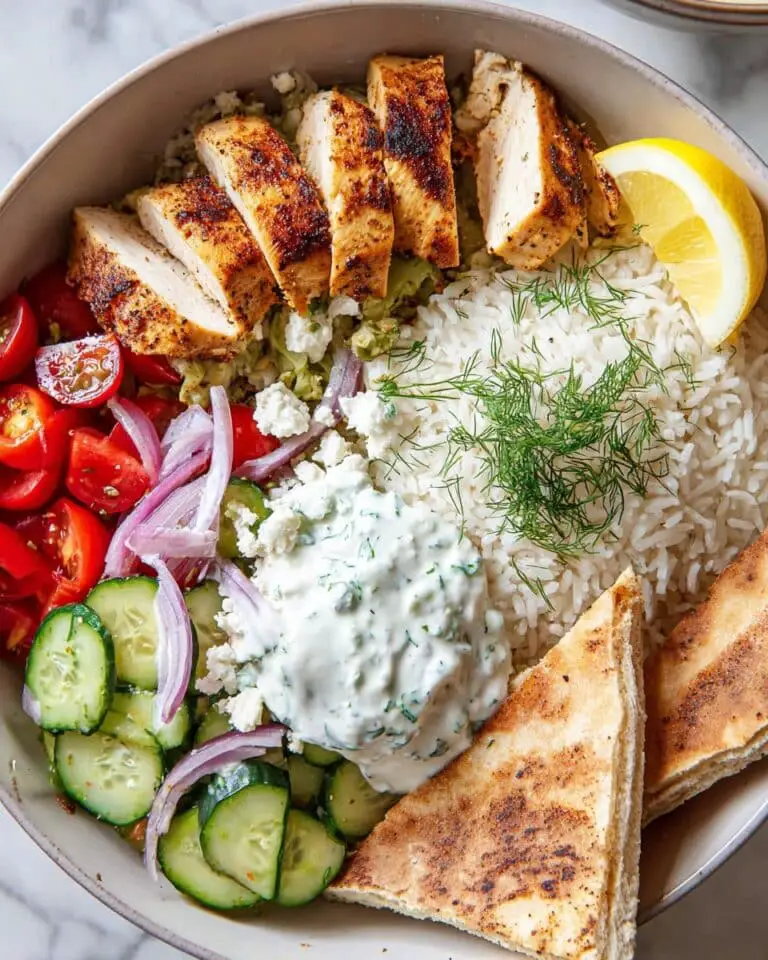 Chicken Tzatziki Bowl Recipe