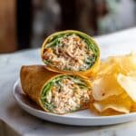 Spicy Buffalo Chicken Wraps for Two Recipe