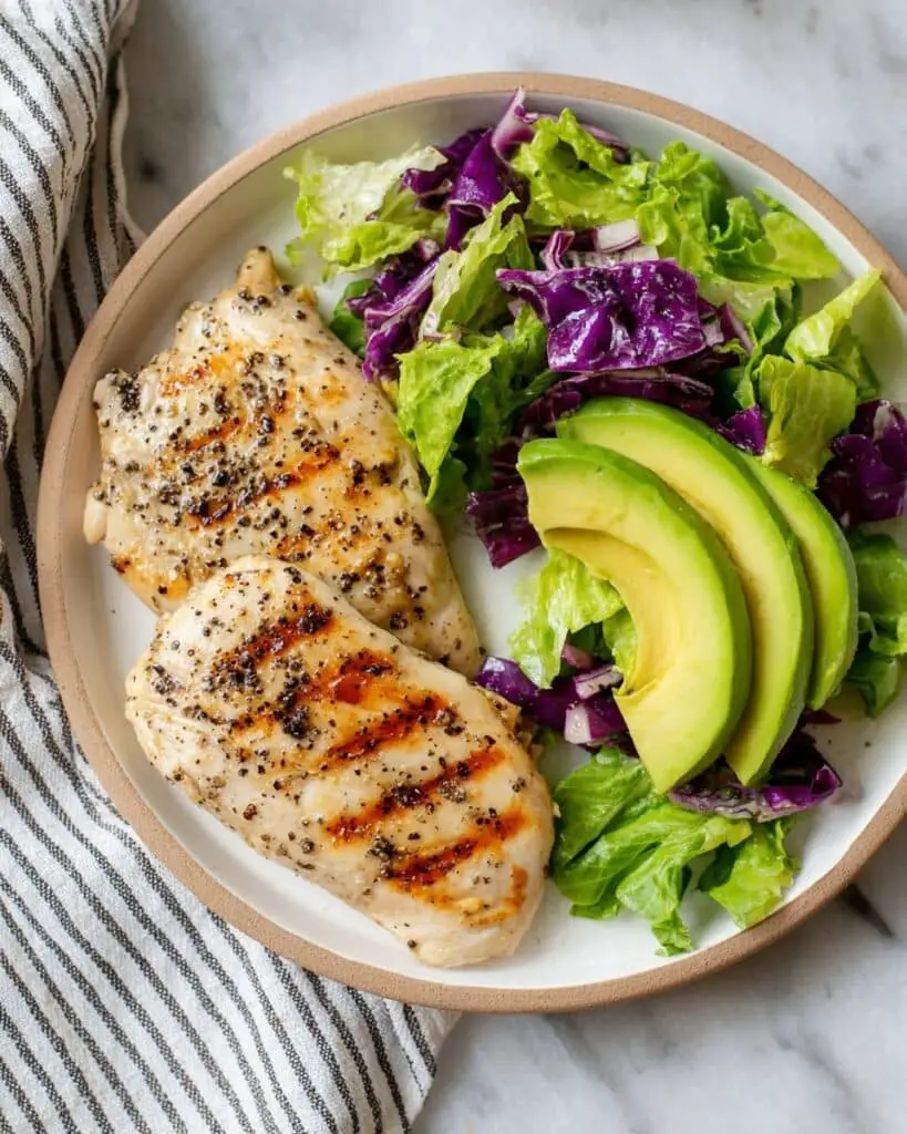 Grilled Chicken Breast with Italian Herbs and Garlic Marinade Recipe