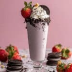 Strawberry Oreo Milkshake Recipe