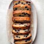 Healthy Blueberry Banana Bread Recipe