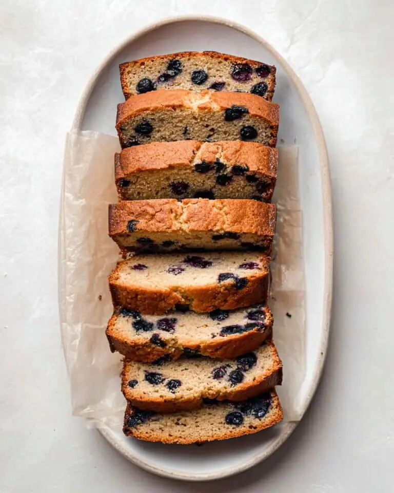 Healthy Blueberry Banana Bread Recipe