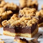Chocolate Oatmeal Crumble Bars Recipe