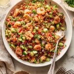 Garlic Shrimp Crispy Rice Salad Recipe