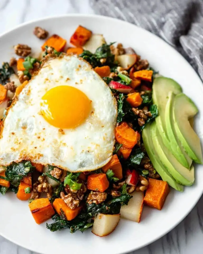 Sweet Potato Sausage Hash (Paleo/Whole30) Recipe