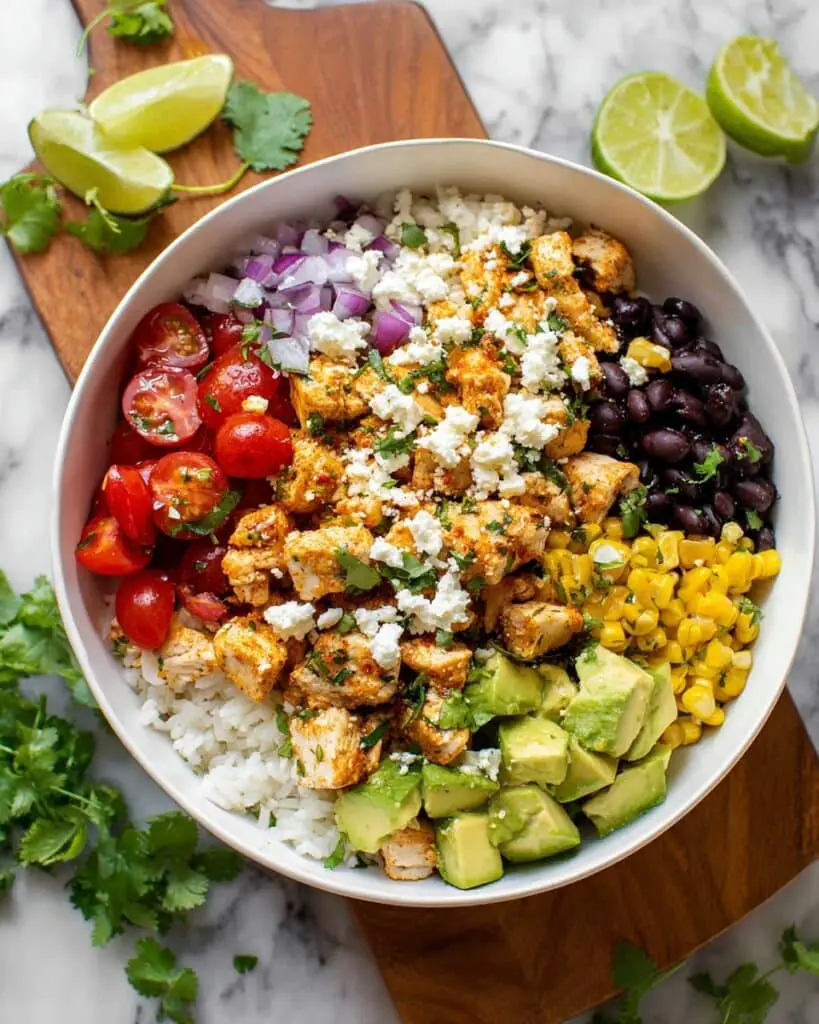 Baja Hot Honey Chicken Bowls Recipe