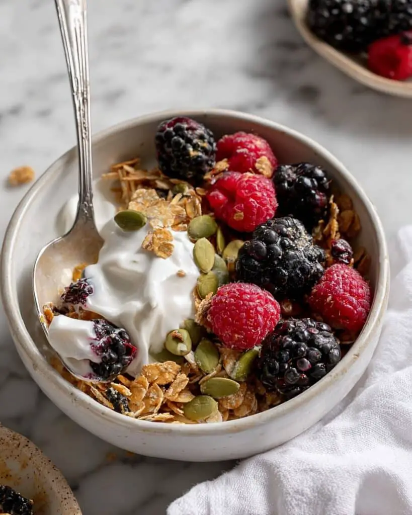 Mega-Fiber Greek Yogurt Breakfast Bowl Recipe