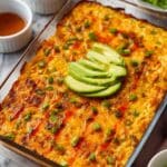 Buffalo Chicken Breakfast Casserole Recipe