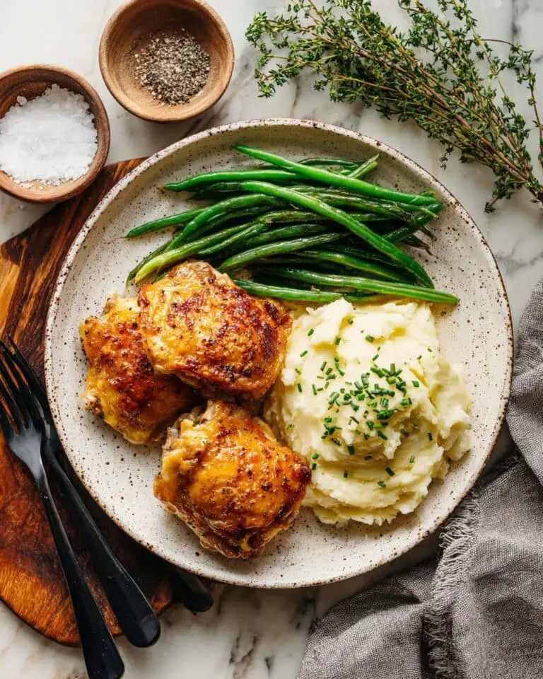 Truffle Butter Chicken Thighs Recipe