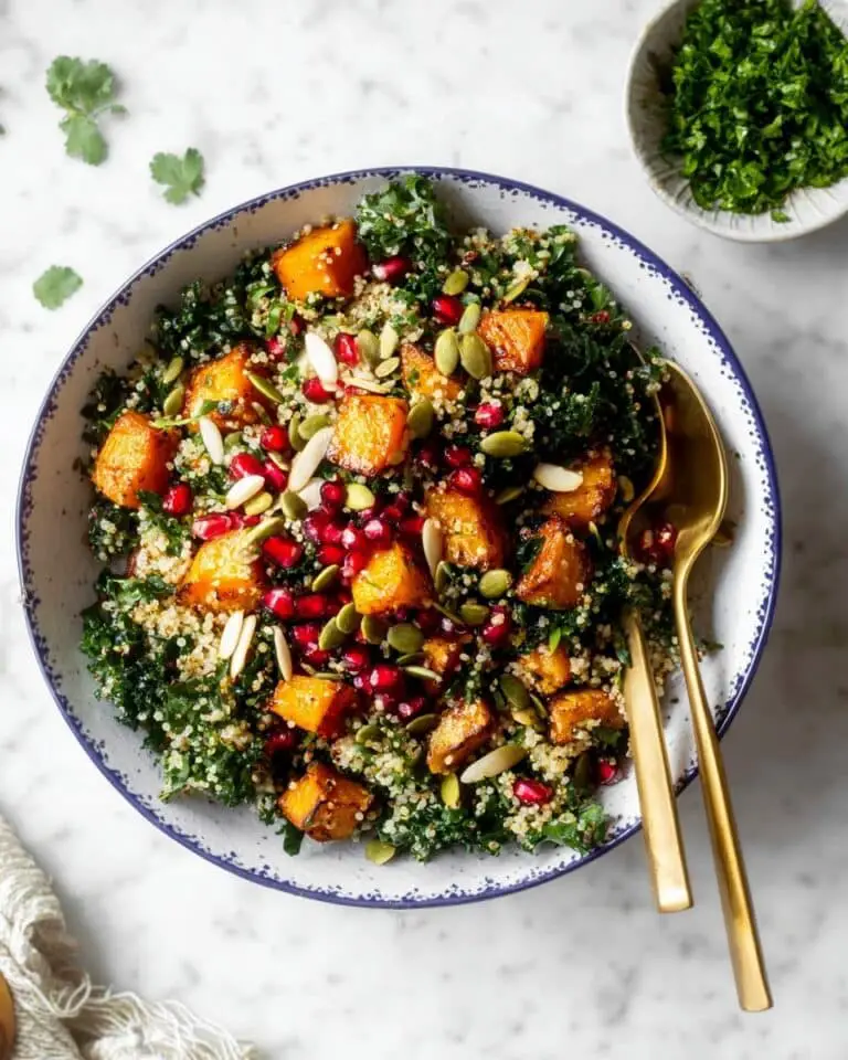 Roasted Butternut Squash and Kale Salad Recipe