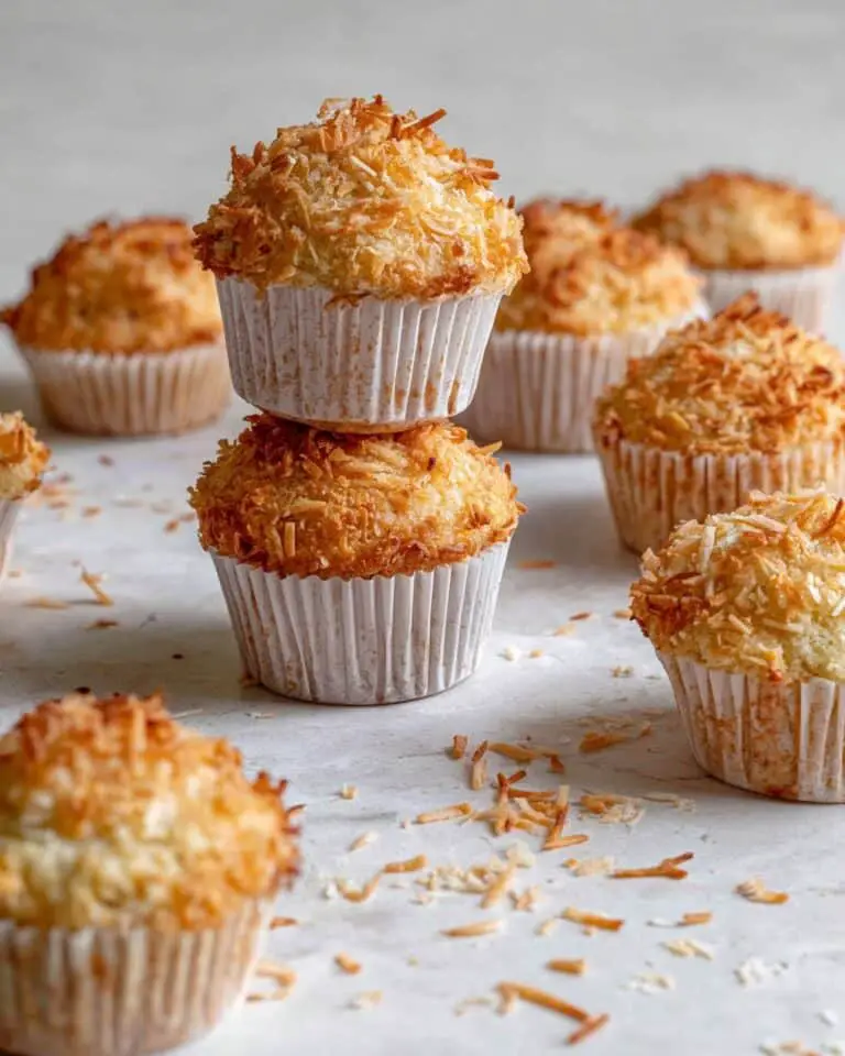 Toasted Coconut Banana Muffins Recipe