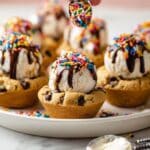 Chocolate Chip Cookie Ice Cream Cups Recipe