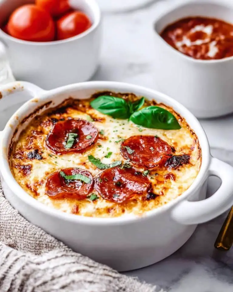 Easy Cottage Cheese Pizza Bowls Recipe