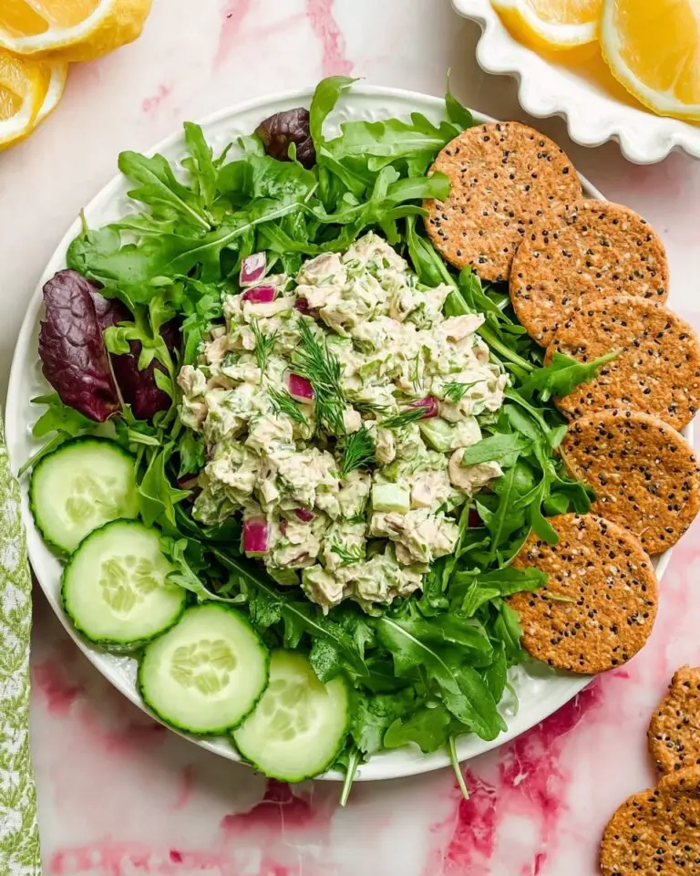 Green Goddess Chicken Salad Recipe