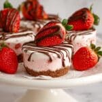 No Bake Strawberry Cheesecake Cups Recipe