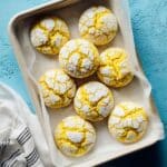 Lemon Crinkle Cookies Recipe