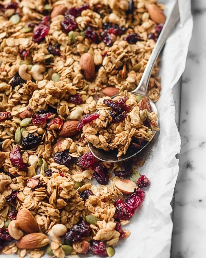 Homemade Cinnamon Crunch Granola Recipe