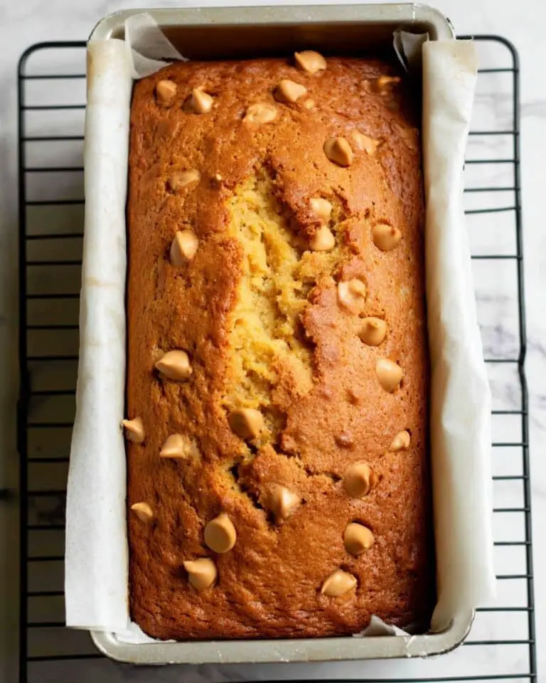 Peanut Butter Banana Bread Recipe
