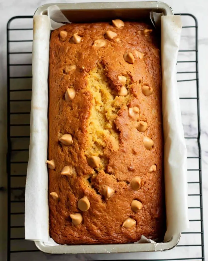 Peanut Butter Banana Bread Recipe