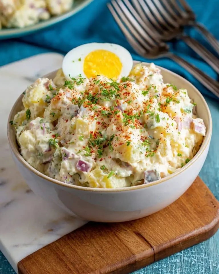 Southern Deviled Egg Potato Salad Recipe