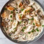 Creamy Chicken in Mushroom Sauce Recipe
