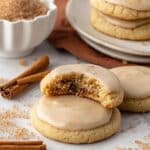 Brown Sugar Pop Tart Cookies with Cinnamon Glaze Recipe