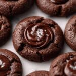 Chocolate Ganache Thumbprint Cookies Recipe