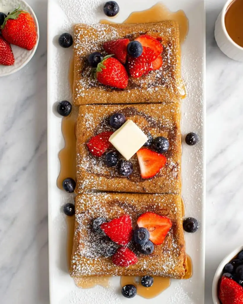 Gingerbread Sheet Pan Pancakes Recipe