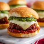 Gourmet Caprese Pesto Burger Recipe