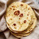 Homemade Soft Flour Tortillas Recipe