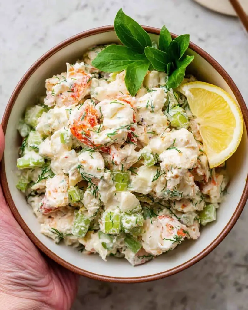 Lobster Salad with Fresh Herbs and Lemon Recipe