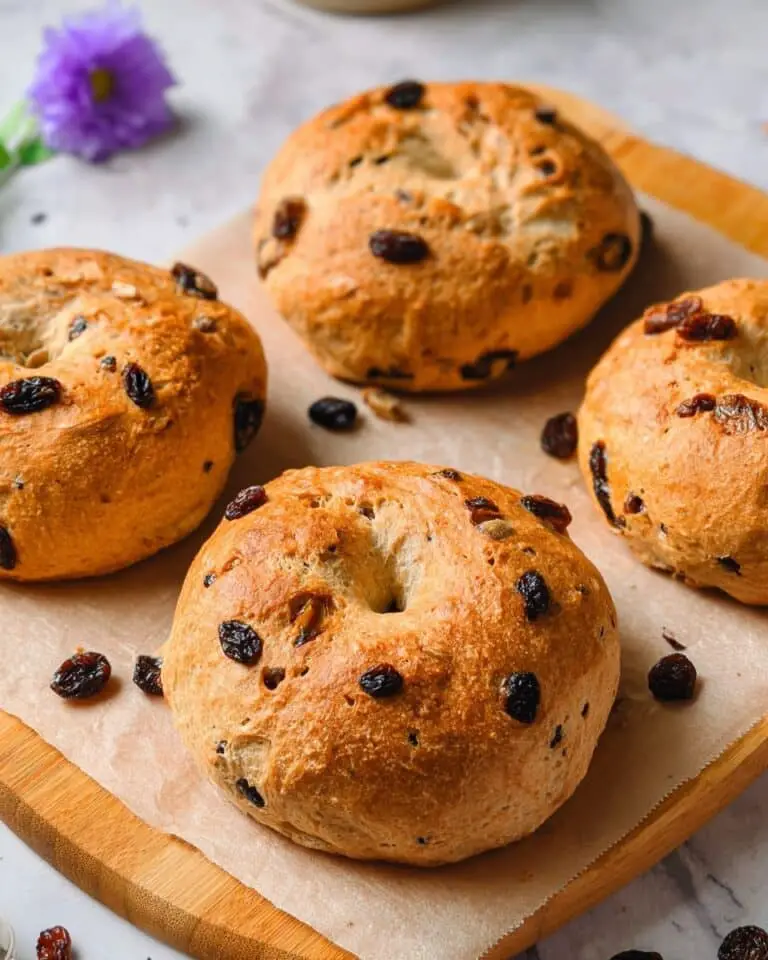 Cinnamon Raisin Bagels Recipe